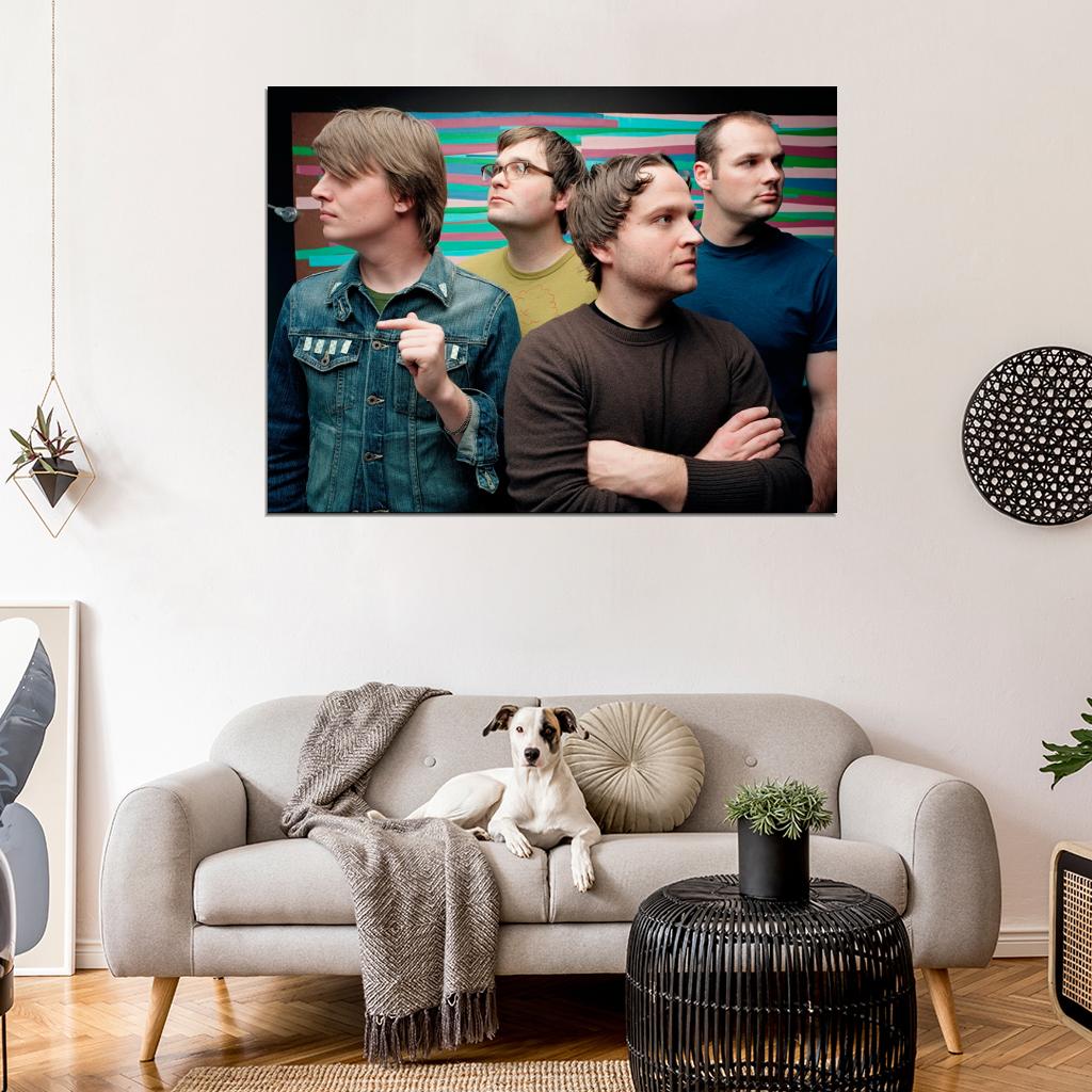 Death Cab For Cutie Alternative Indie Pop Rock Band Wall Art Print Poster