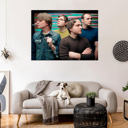 Death Cab For Cutie Alternative Indie Pop Rock Band Wall Art Print Poster