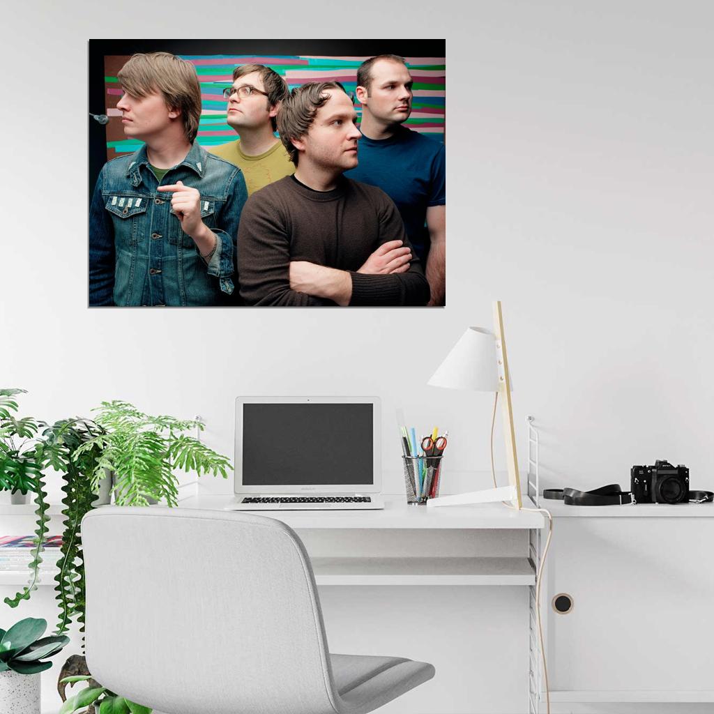 Death Cab For Cutie Alternative Indie Pop Rock Band Wall Art Print Poster