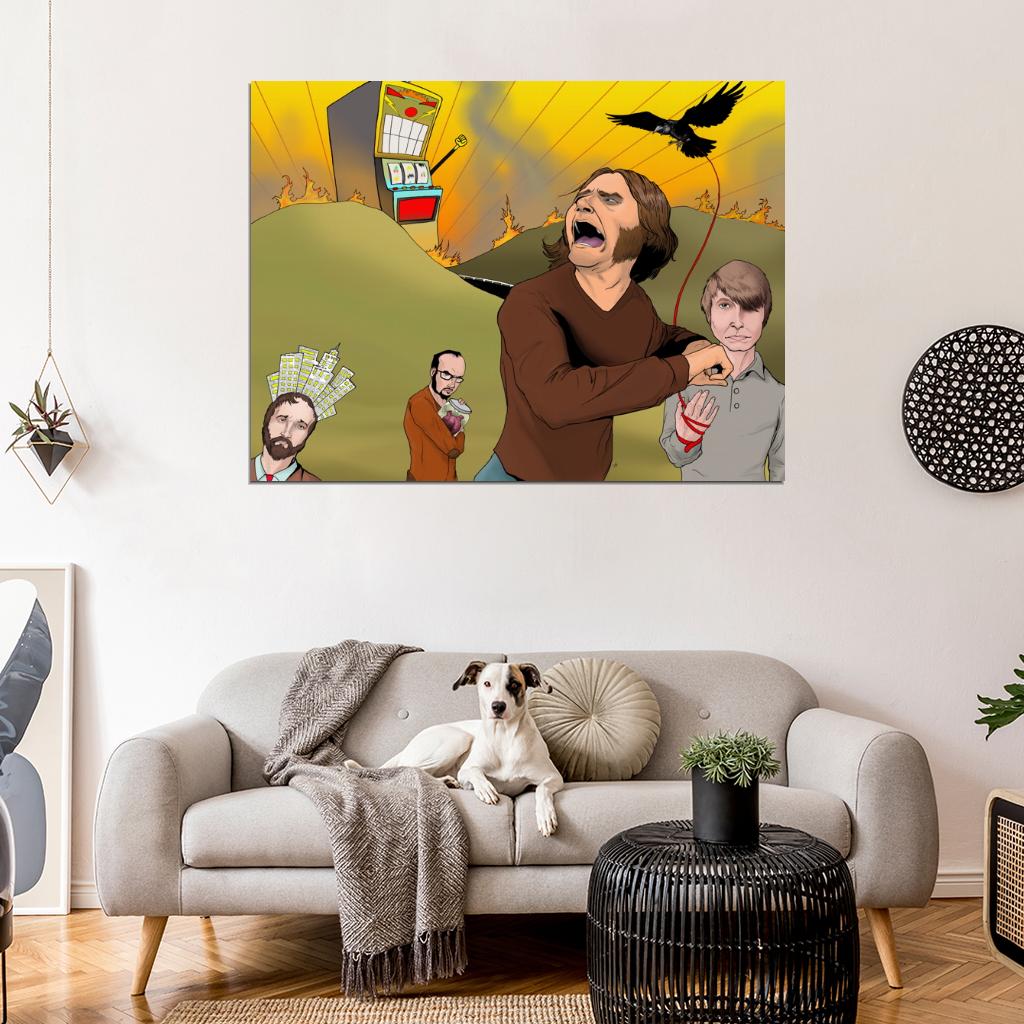 Death Cab For Cutie Alternative Indie Pop Rock Band Amazing Cool Art Painting Wall Art Print Poster