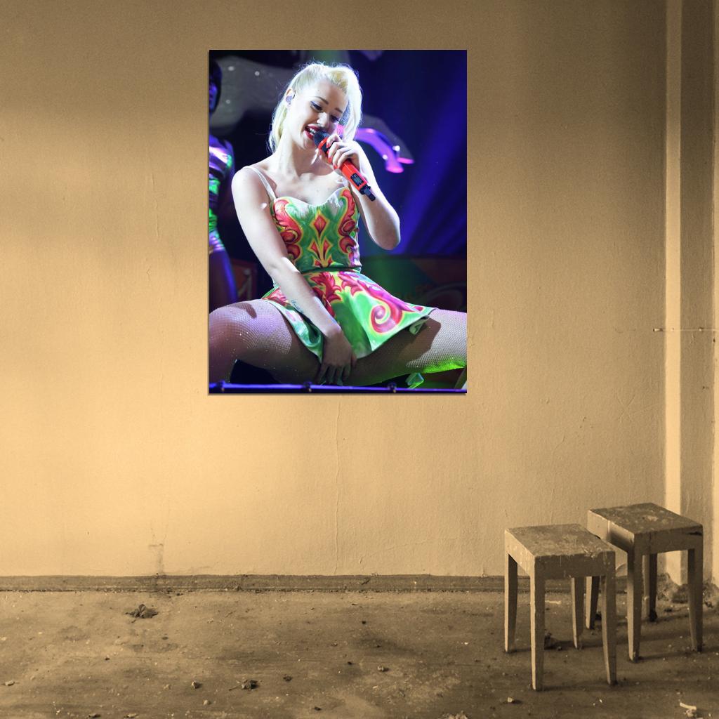 Iggy Azalea Hot Hip Hop Music Singer Wall Art Print Poster