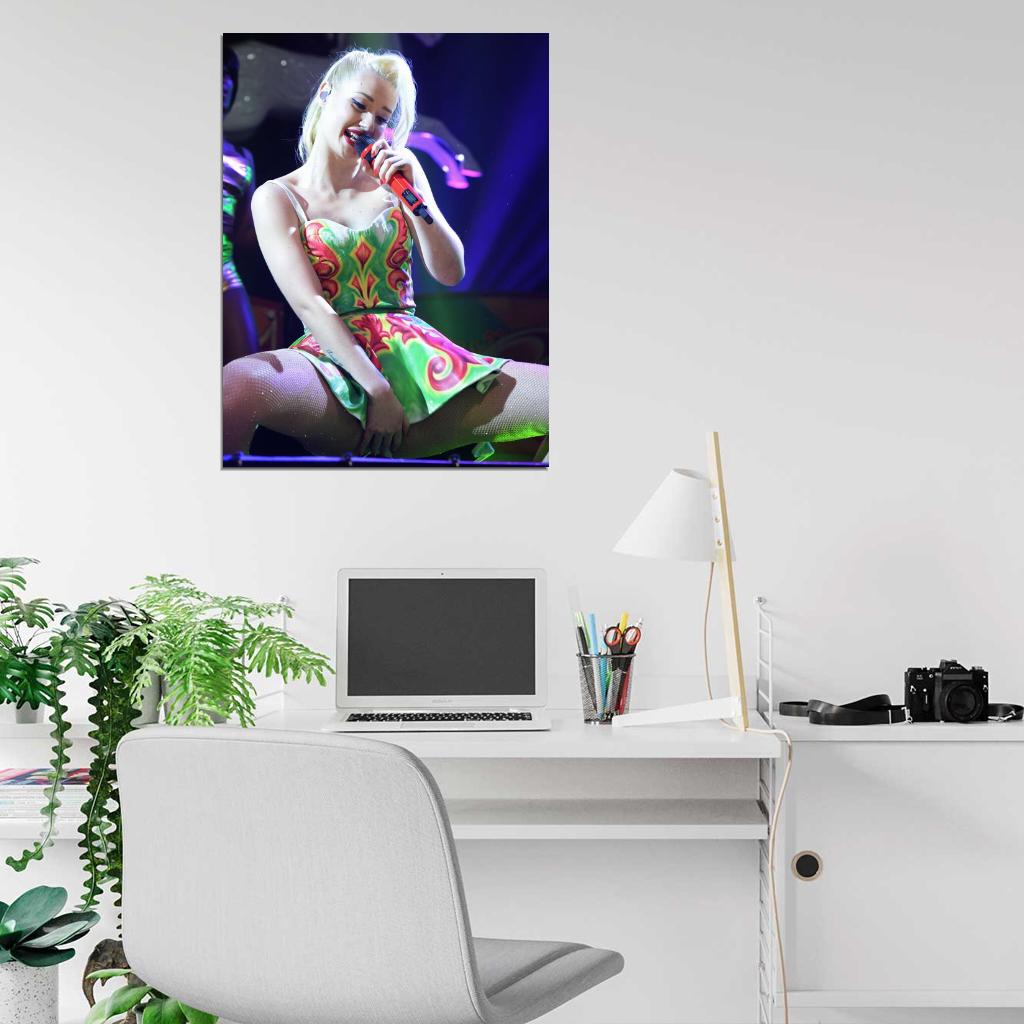 Iggy Azalea Hot Hip Hop Music Singer Wall Art Print Poster