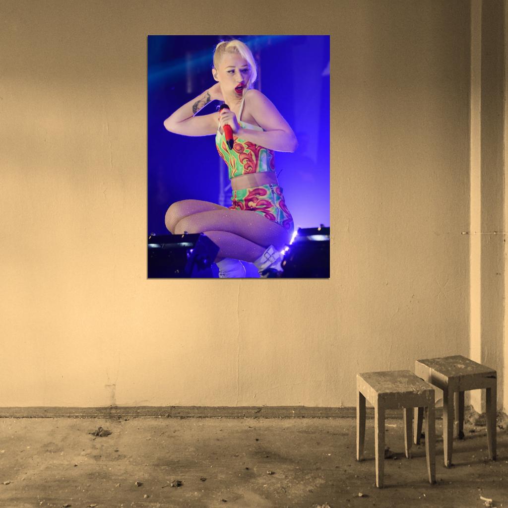 Iggy Azalea Hip Hop Music Singer Wall Art Print Poster