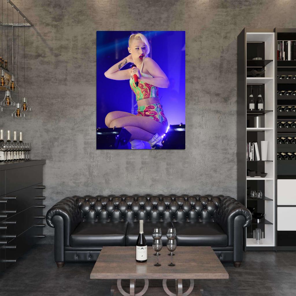 Iggy Azalea Hip Hop Music Singer Wall Art Print Poster