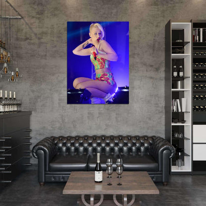 Iggy Azalea Hip Hop Music Singer Wall Art Print Poster