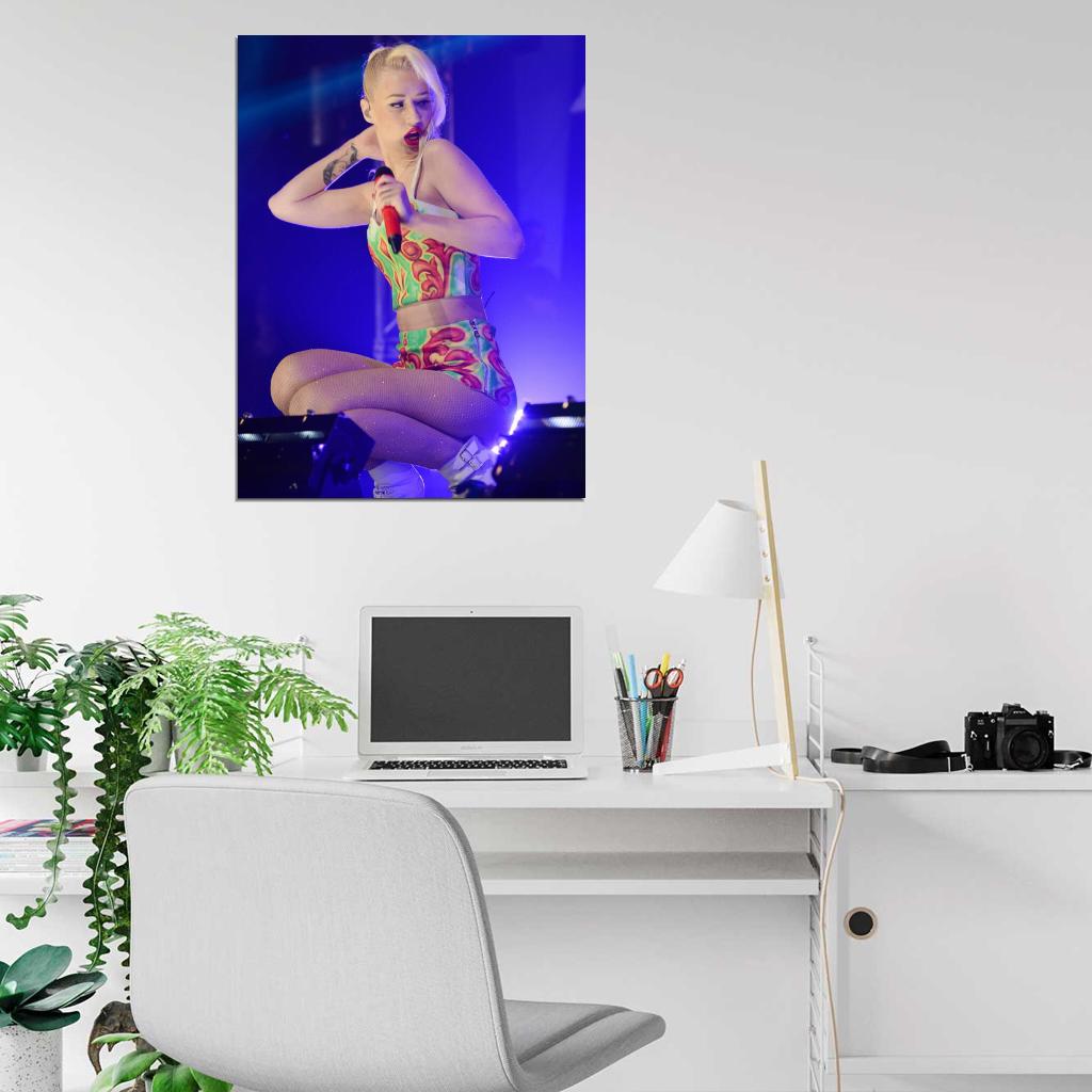 Iggy Azalea Hip Hop Music Singer Wall Art Print Poster