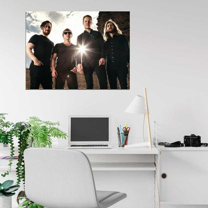 Imagine Dragons Alternative Rock Band Music Wall Art Print Poster