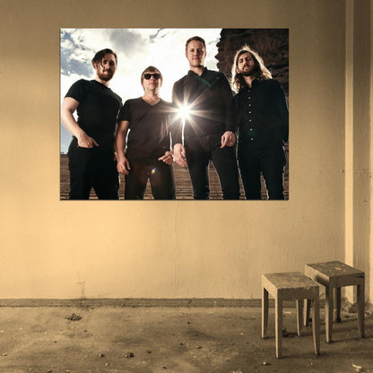 Imagine Dragons Alternative Rock Band Music Wall Art Print Poster