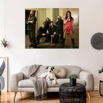 Lacuna Coil Cristina Scabbia Gothic Metal Group Music Wall Art Print Poster
