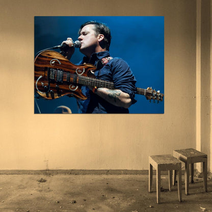 Modest Mouse Isaac Brock Indie Rock Band Music Wall Art Print Poster