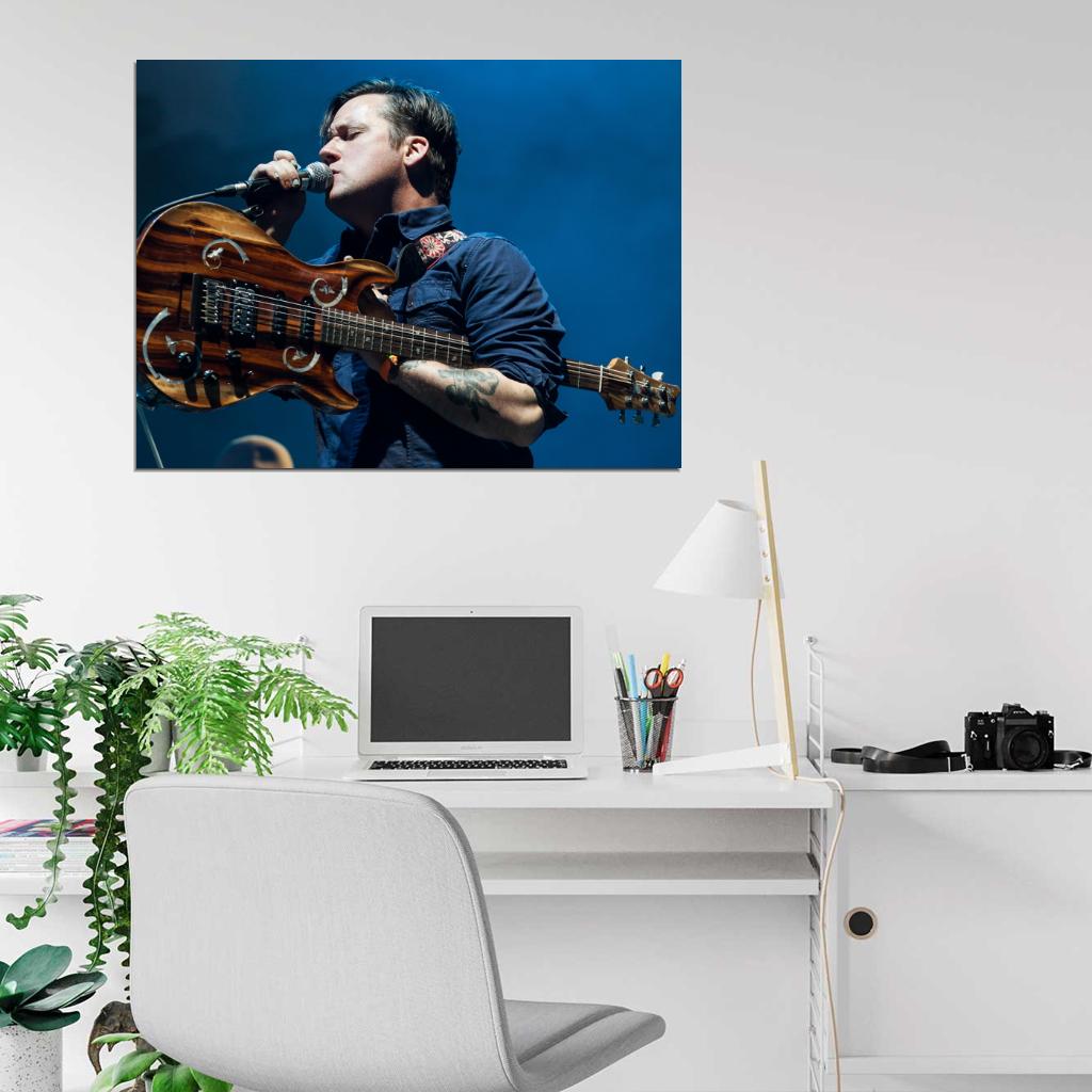 Modest Mouse Isaac Brock Indie Rock Band Music Wall Art Print Poster