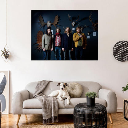 Phoenix Alternative Rock Band Music Wall Art Print Poster