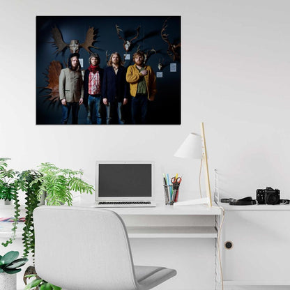 Phoenix Alternative Rock Band Music Wall Art Print Poster