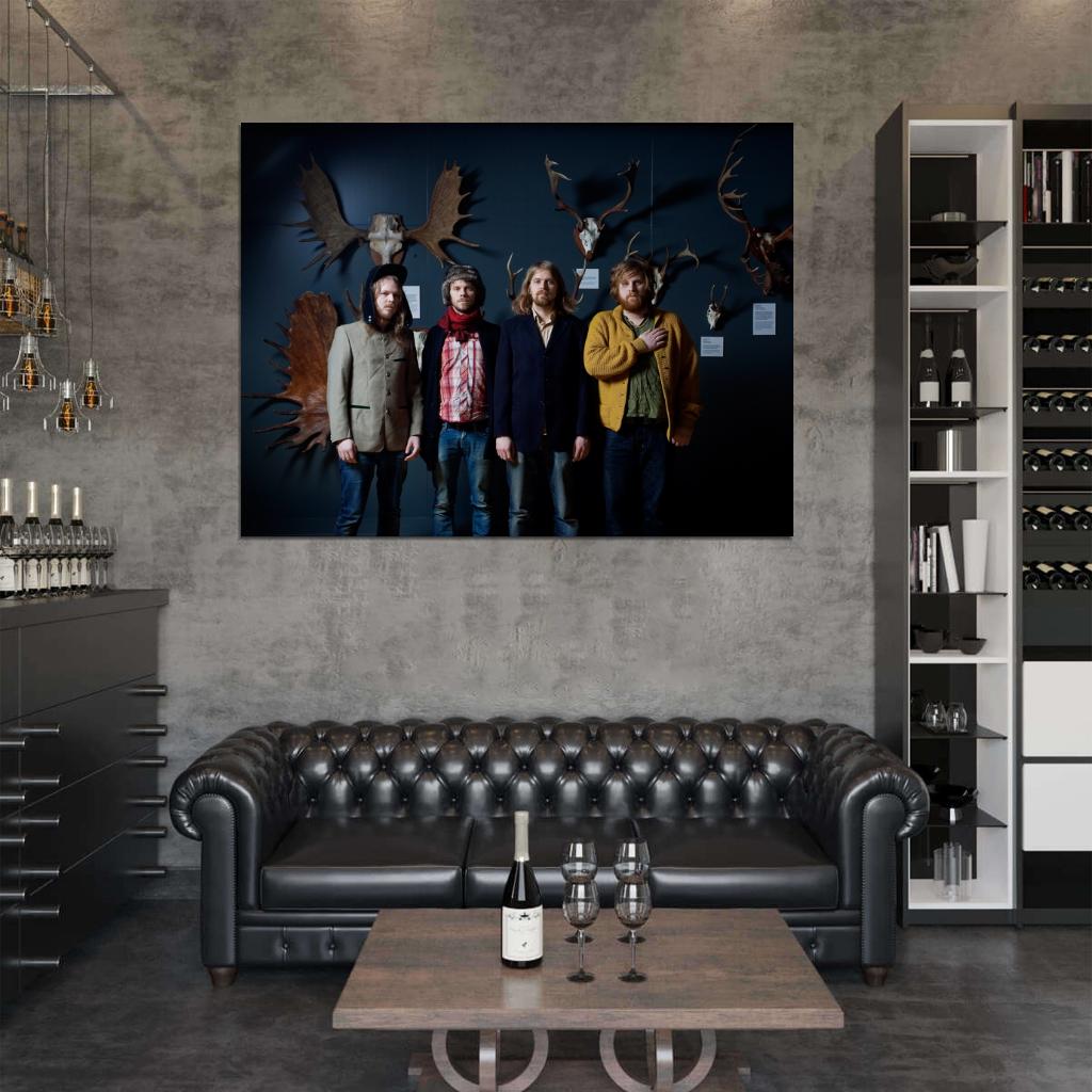 Phoenix Alternative Rock Band Music Wall Art Print Poster
