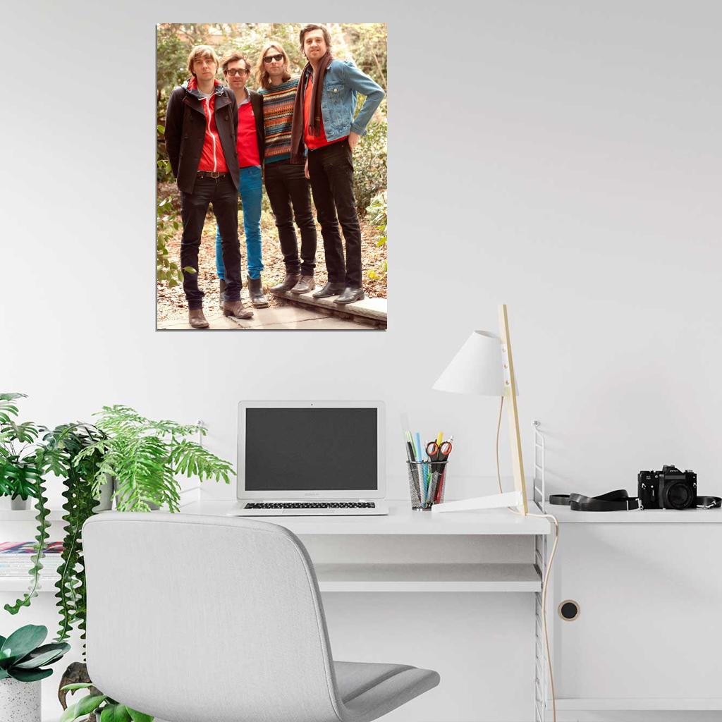 Phoenix Alternative Rock Band Music Wall Art Print Poster