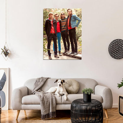 Phoenix Alternative Rock Band Music Wall Art Print Poster