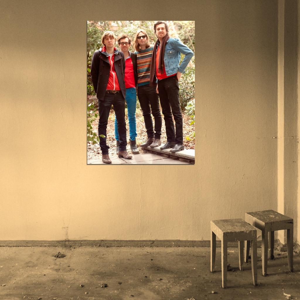 Phoenix Alternative Rock Band Music Wall Art Print Poster