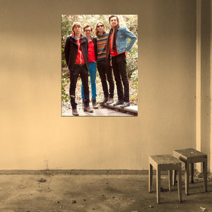 Phoenix Alternative Rock Band Music Wall Art Print Poster