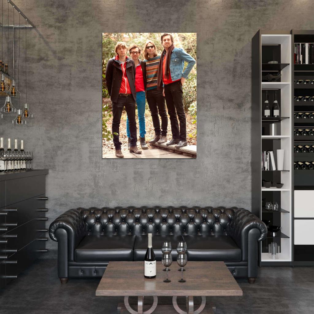 Phoenix Alternative Rock Band Music Wall Art Print Poster