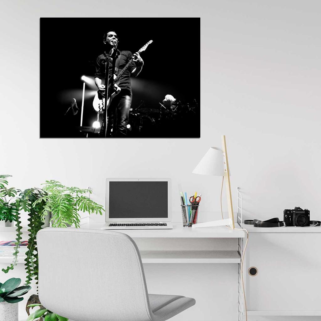 Placebo Rock Band Group Music BW Wall Art Print Poster