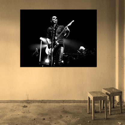 Placebo Rock Band Group Music BW Wall Art Print Poster