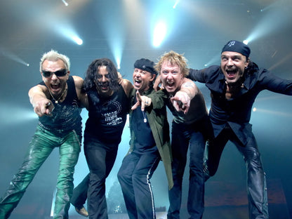 Scorpions Hard Rock Band Group Music Wall Art Print Poster