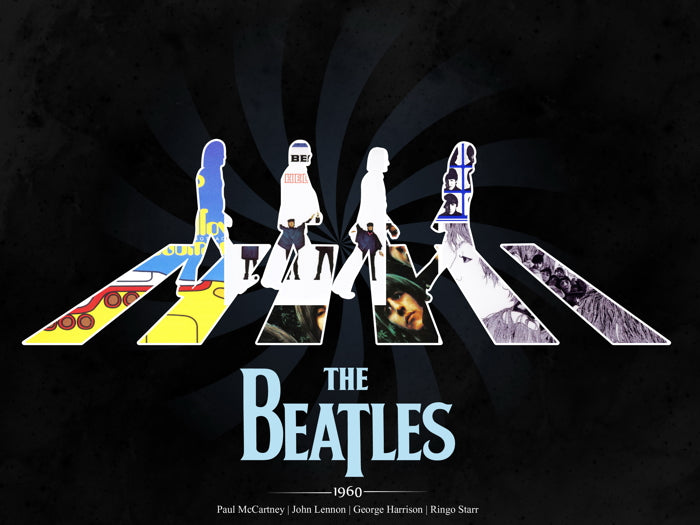 The Beatles Rock Pop Band Music Classic Cool Art Amazing Wall Art Print Poster