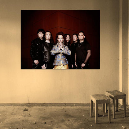 Amberian Dawn Metal Rock Band Music Wall Art Print Poster