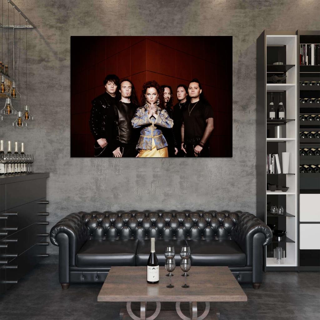 Amberian Dawn Metal Rock Band Music Wall Art Print Poster
