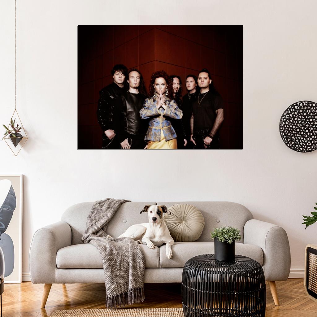 Amberian Dawn Metal Rock Band Music Wall Art Print Poster