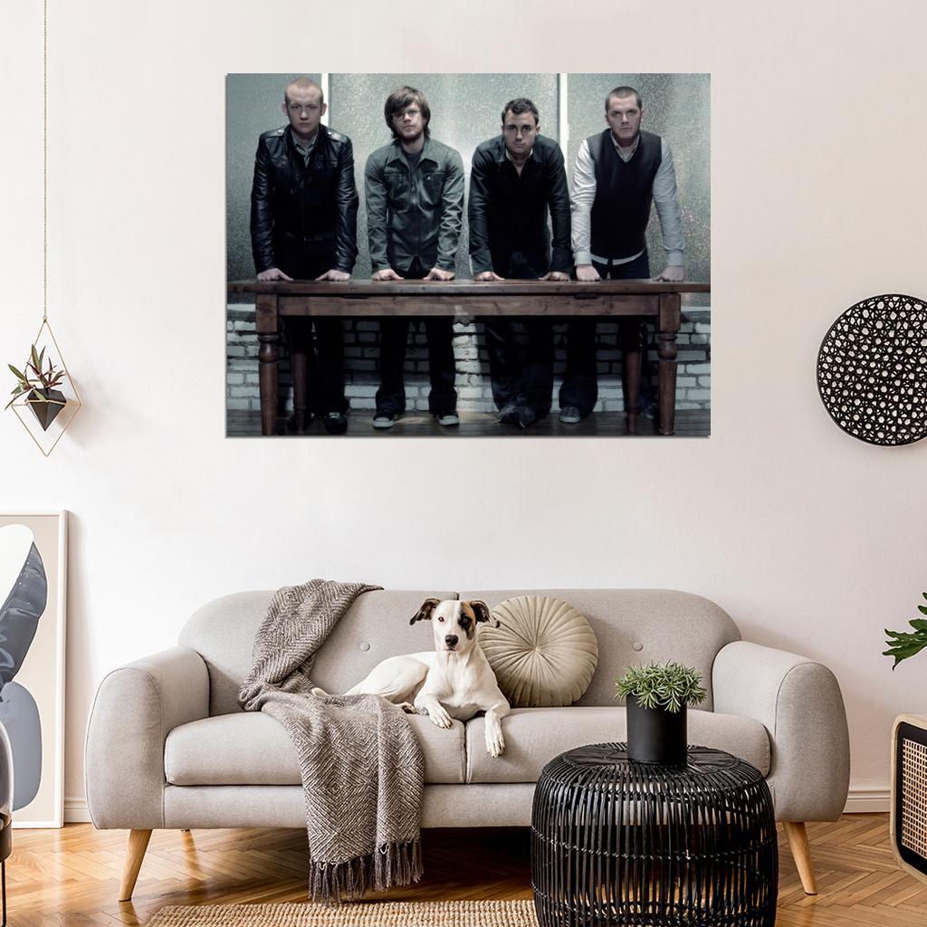 The Fray Pop Rock Music Band Group Wall Art Print Poster
