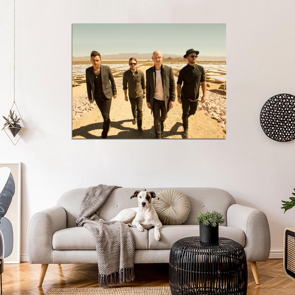 The Fray Pop Rock Music Band Group Wall Art Print Poster