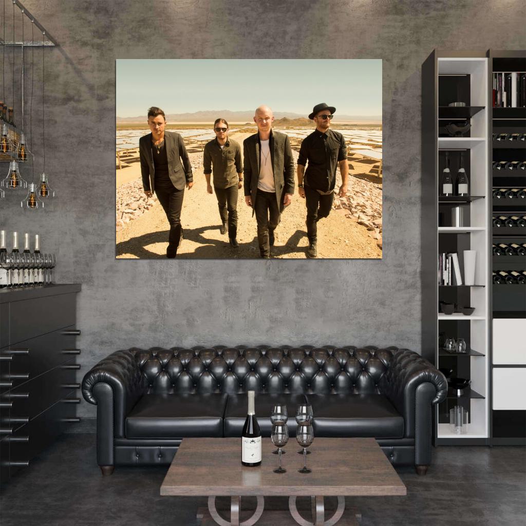 The Fray Pop Rock Music Band Group Wall Art Print Poster