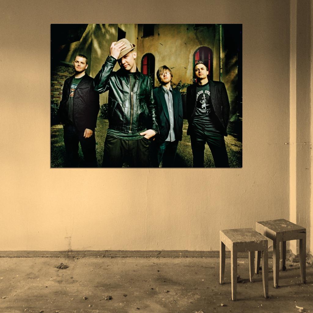The Fray Pop Rock Music Band Group Wall Art Print Poster