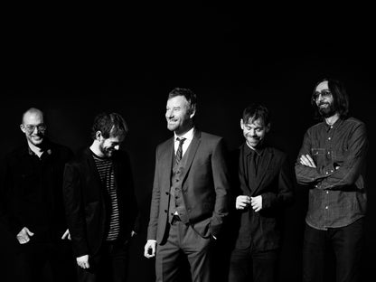The National Indie Rock Band Music BW Wall Art Print Poster