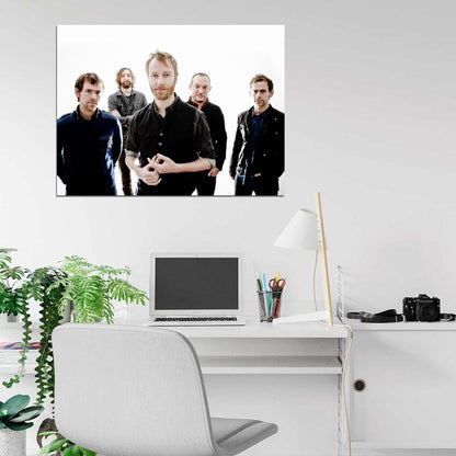 The National Indie Rock Band Music Group Wall Art Print Poster