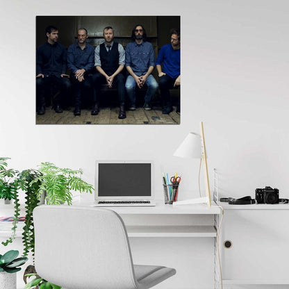 The National Indie Rock Band Music Group Wall Art Print Poster