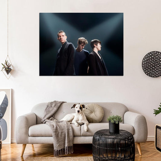 The xx Indie Pop Band Music Group Wall Art Print Poster