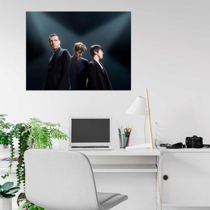 The xx Indie Pop Band Music Group Wall Art Print Poster