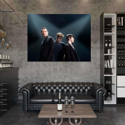 The xx Indie Pop Band Music Group Wall Art Print Poster