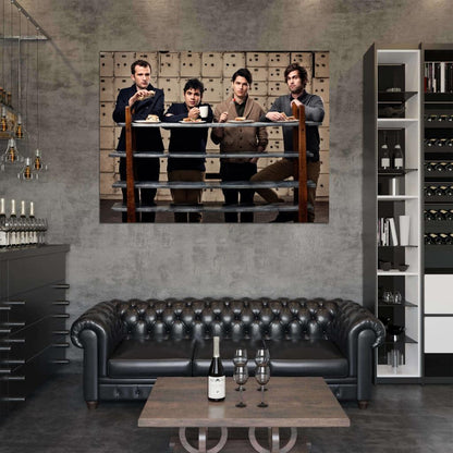 Vampire Weekend Indie Rock Pop Band Group Music Wall Art Print Poster