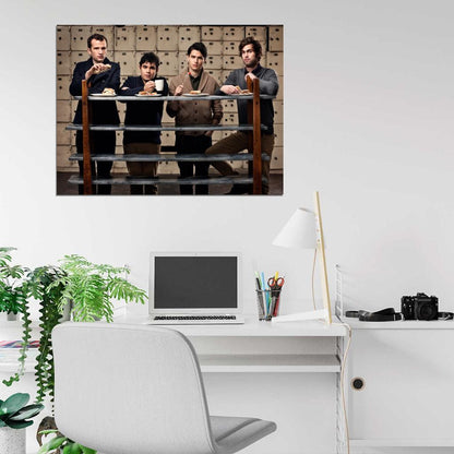 Vampire Weekend Indie Rock Pop Band Group Music Wall Art Print Poster