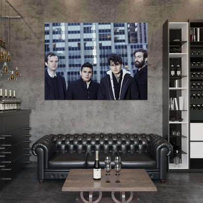 Vampire Weekend Indie Rock Pop Band Group Music Wall Art Print Poster