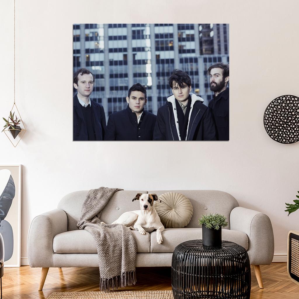 Vampire Weekend Indie Rock Pop Band Group Music Wall Art Print Poster