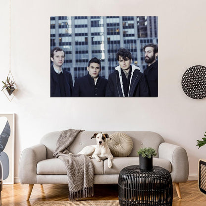 Vampire Weekend Indie Rock Pop Band Group Music Wall Art Print Poster