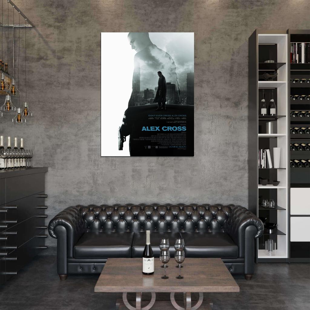 Alex Cross 2012 Movie Matthew Fox Wall Art Print Poster