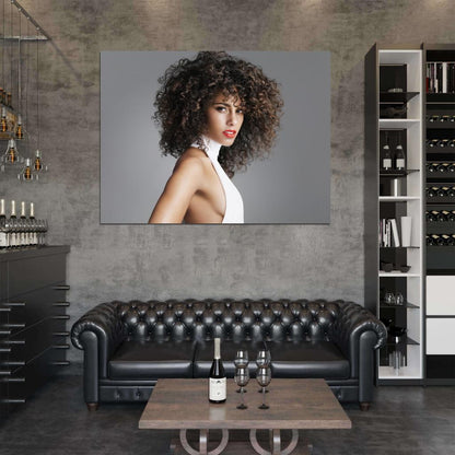 Alicia Keys Beautiful Hot Singer Sexy Dress R&B Music Wall Art Print Poster