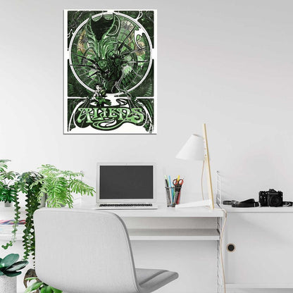 Aliens 1986 Movie Alien Queen Xenomorph Ellen Ripley Sigourney Weaver Art Wall Art Print Poster