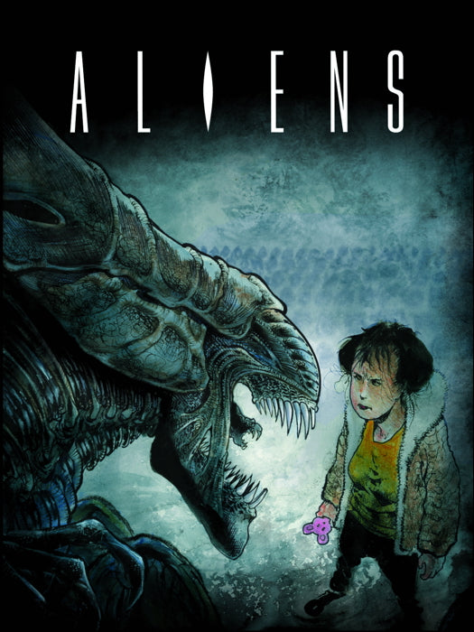 Aliens Xenomorph Cool Anime Sci-Fi Art Wall Art Print Poster