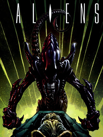 Aliens Xenomorph Eggs Ovomorph Sci-Fi Art Wall Art Print Poster
